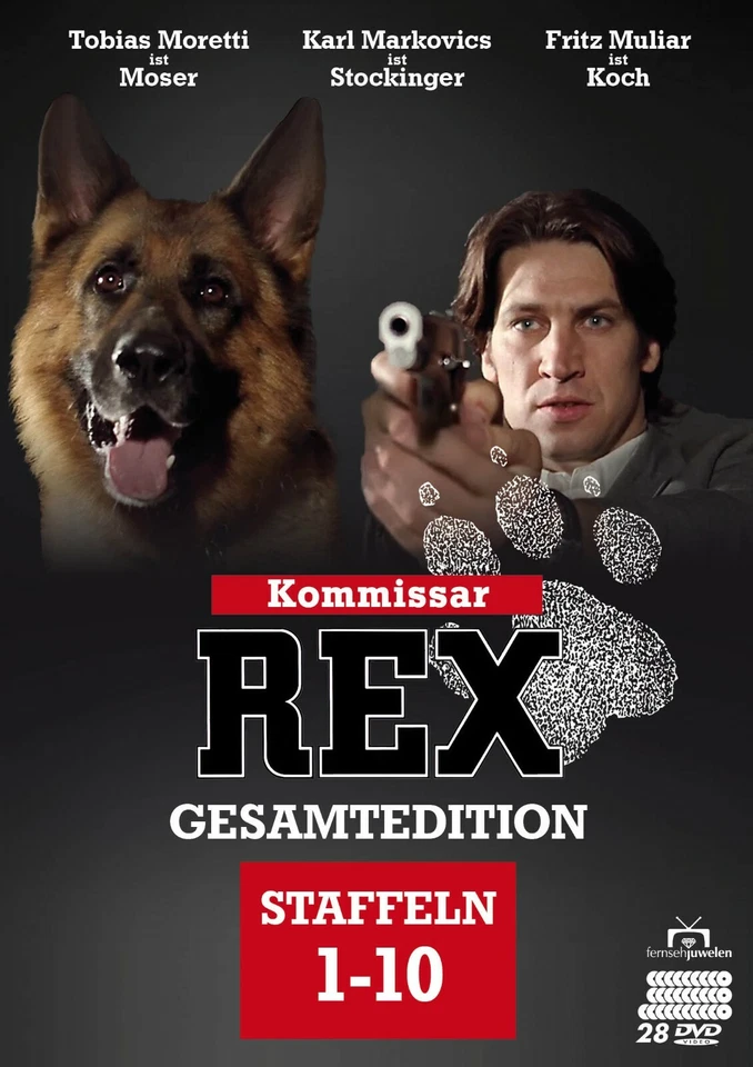 Kommissar Rex - Gesamtedition/Komplettbox - Tobias Moretti, Stockinger [28 DVDs] - Bild 3 von 4