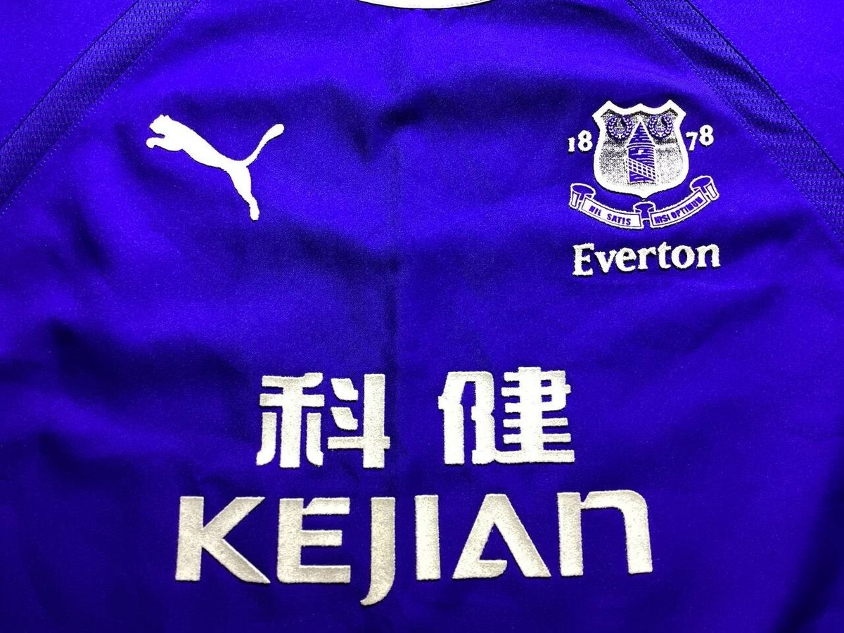 EVERTON 2003 2004 Home Football Shirt Soccer Jersey Puma Sz M | eBay