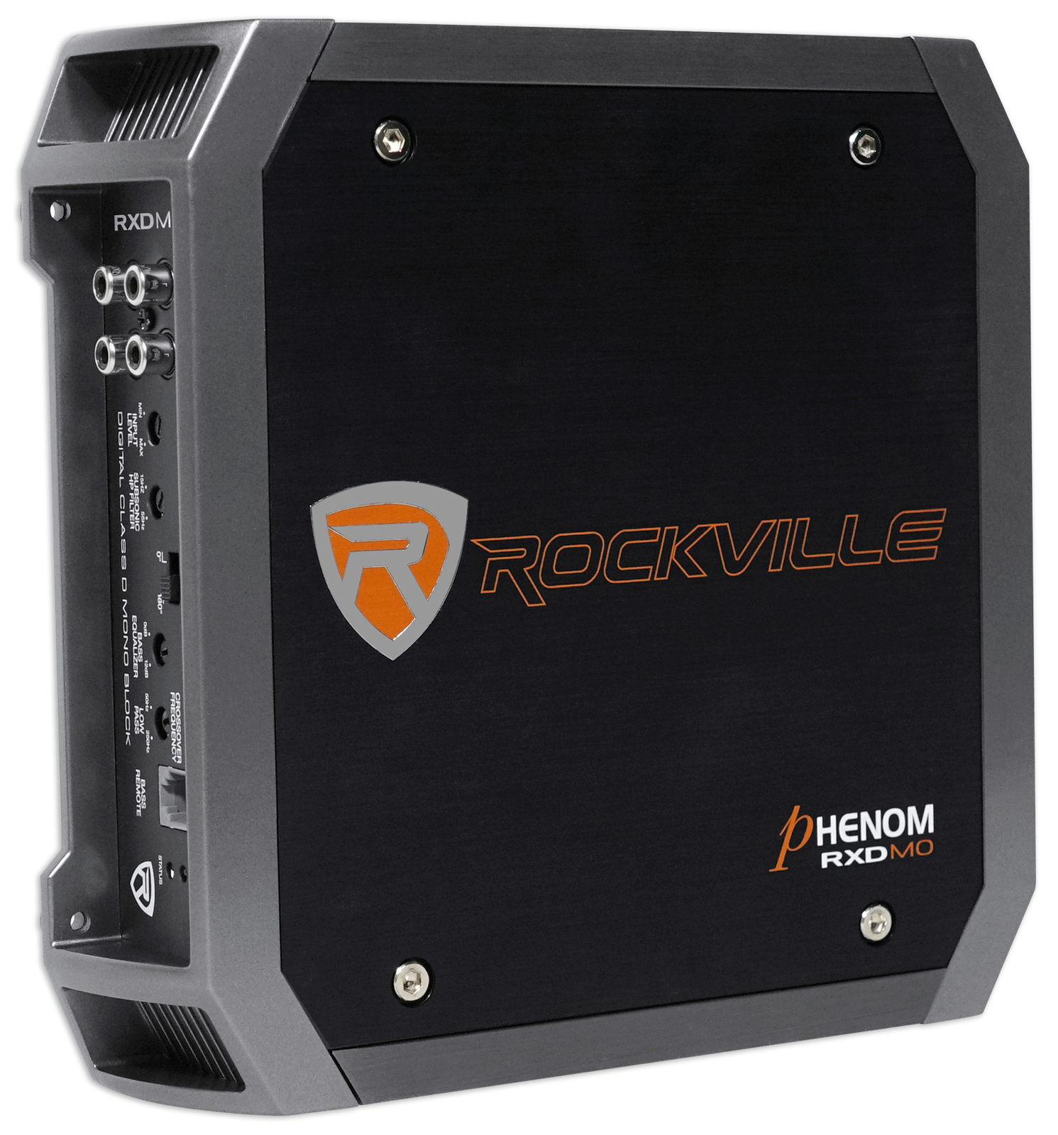 Rockville RXD-M0 1200 Вт Пиковый 300 Вт Динамосертифицированный Монофонический усилитель RMS на 1 Ом Комплект усилителей