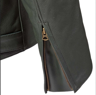Triumph Braddan Sport Racing Green Motorcycle Jacket MLES22103 | eBay