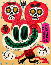 Hollywood Mouse No. 1 Jorge R. Gutierrez Mexican Urban Pop Fine Art Print 11x14