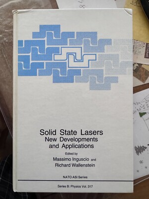 Solid State Lasers : New Developments and Applications (1993)