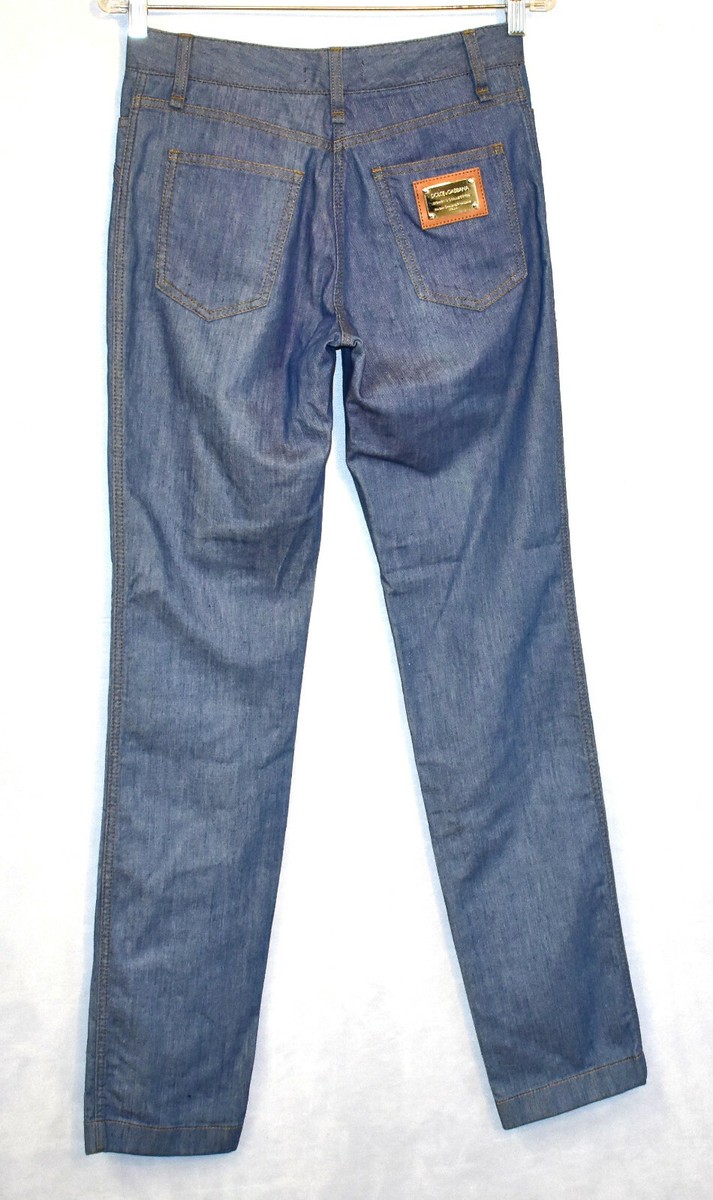 C3 NWT DOLCE & GABBANA Womens Collection Via San Damiano 7 Blue