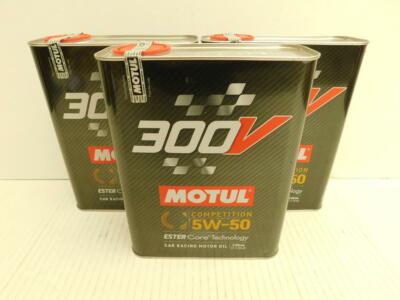 15,32 /l Motul 300V Competition SAE 5W - 50  3 x 2 ltr   300 V 