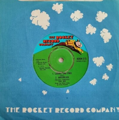 Kiki Dee-Loving And Free Vinyl 7'' EP Single.1976 Rocket Record Company ROKN 515.