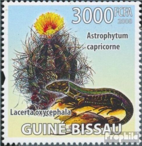 Guinée-bissau 3868 (complète. édition) neuf avec gomme originale 2008 cactus et  - Afbeelding 1 van 1