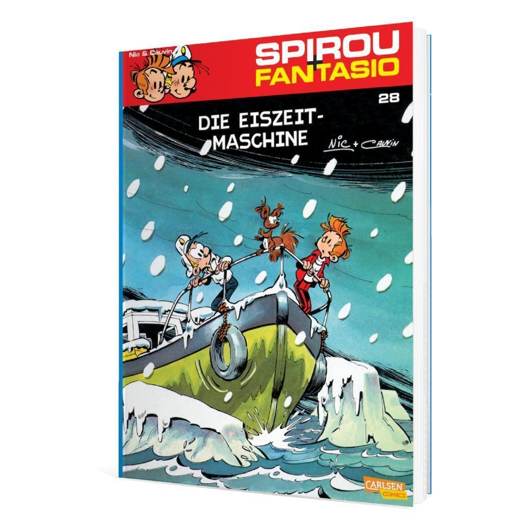 Thumbnail - Spirou Und Fantasio 28. Die Eiszeit-maschine Nic Broca