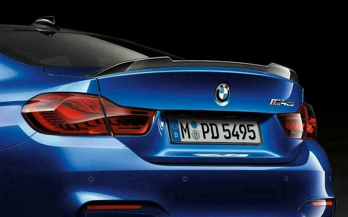 CARBON FIBER REAR SPOILER BMW OEM M4 CS F82 GTS / CS 51628076046 