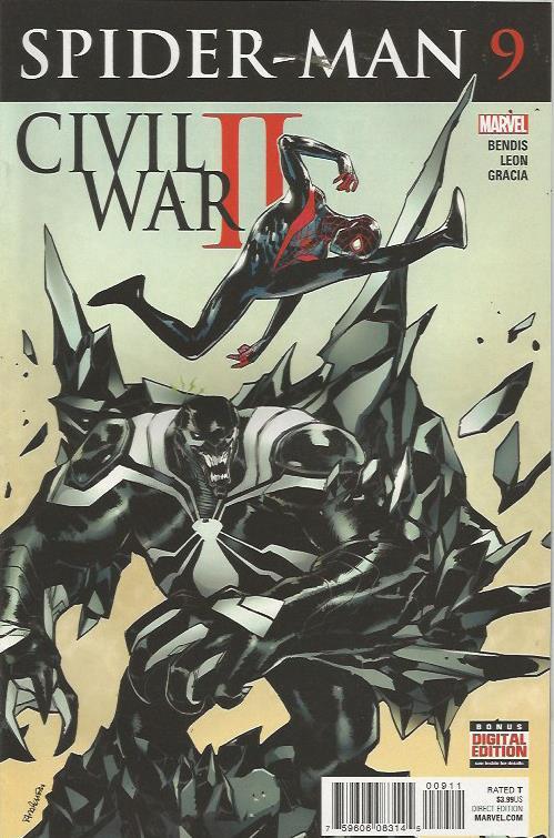 SPIDER-MAN (2016) #9 - Civil War II - Back Issue
