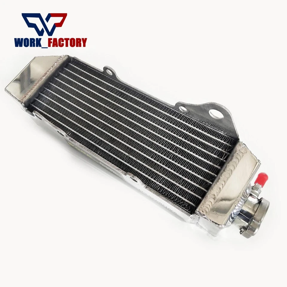 Radiador de aluminio + manguera para Honda CR80R CR80RB 1998-2002 CR85R CR85RB 2003-2008 Foto 4 de 4