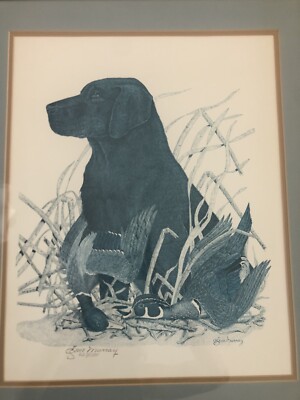 Gene Murray Signed Limited Edition Numbered Lithograph W/ COA