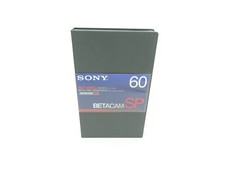 Sony BCT-60MLa Betacam SP Broadcast Master Metal Video Cassette Tape