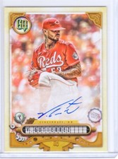 2022 Topps Gypsy Queen Vladimir Gutierrez Auto #GQA-VG Cincinnati Reds