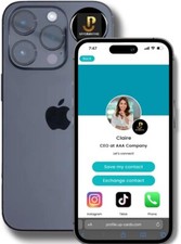 Smart Digital Business Card for Networking - NFC Digital Business Sticker for th