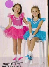 Dance Costume Tap Skate Ballet Pageant Dress Pink Sweet as Sugar