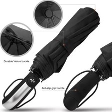 Umbrella Anti-UV/Sun Windproof Travel Rain 3 Folding Auto Open/Close Outdoor