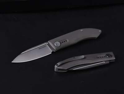 Real Steel Stella Premium CPM S35VN Stahl Stain Titan