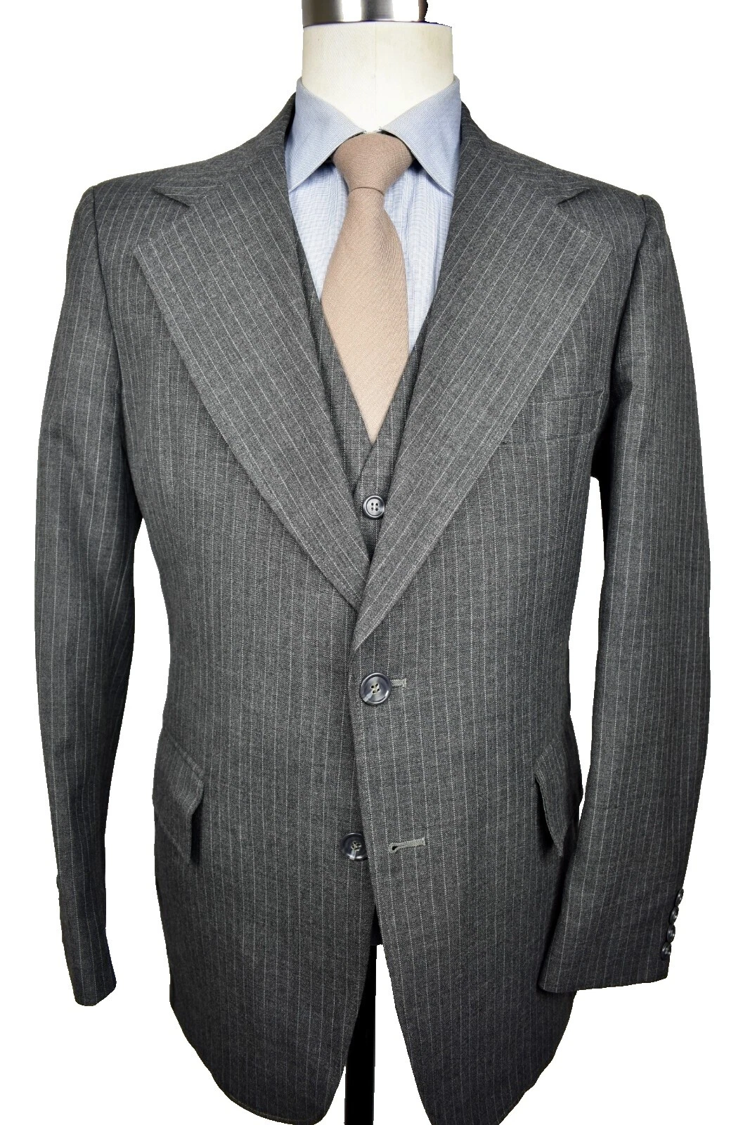 Wool Blend Vintage Suits for Men