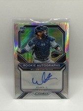 2021 Panini Prizm Rookie Auto Silver Prizm William Contreras #RA-WLC Auto RC