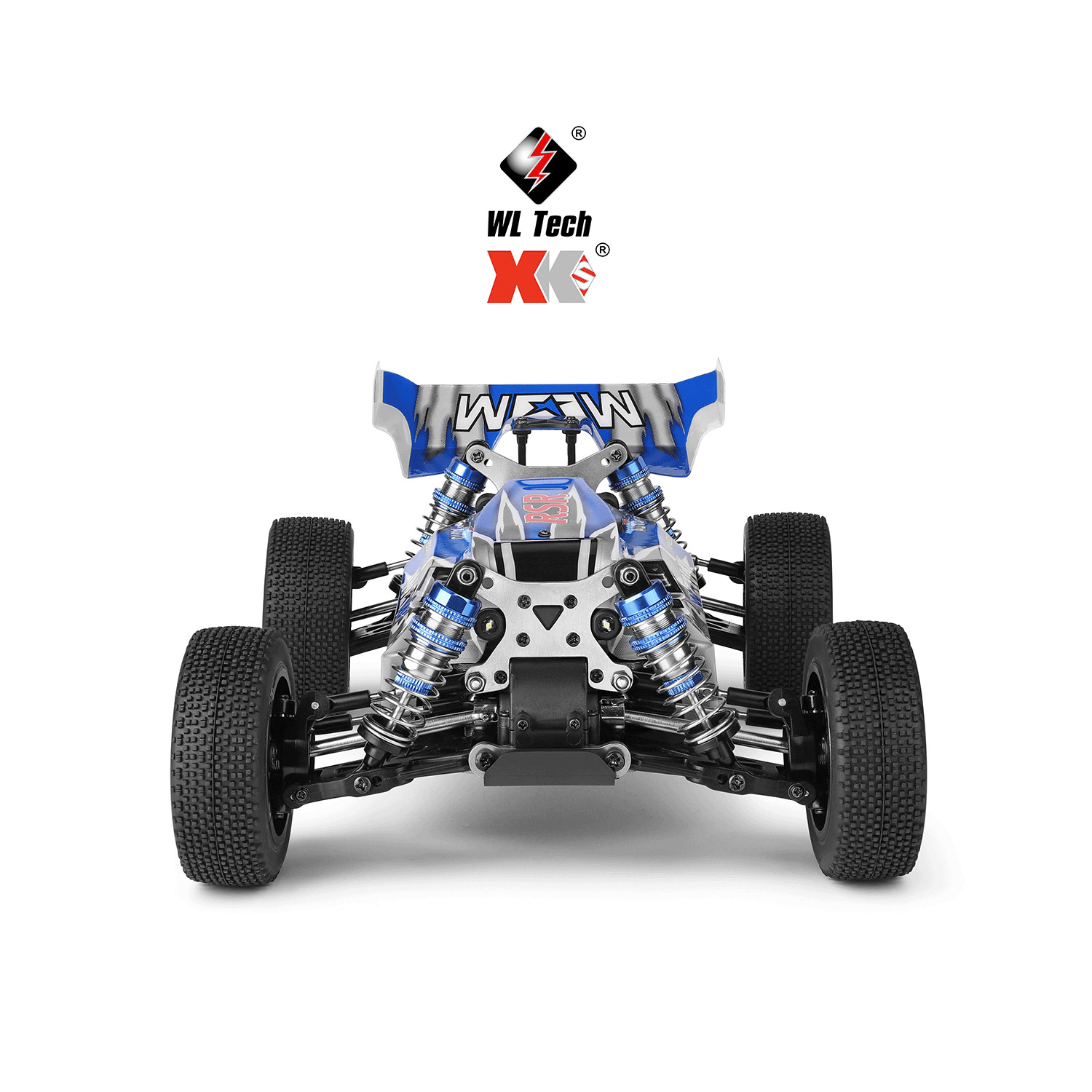 WLtoys 144011 1/14 Fast RC Car,Max 43 MPH Off-Road Remote Control Car with Light