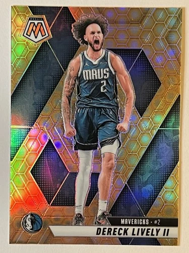 2024-25 Panini Mosaic Basketball Dereck Lively II Honeycomb SSP Mavericks