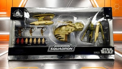 Star Wars Micro Galaxy Squadron Battledroid Battlepack Disney Exclusiv