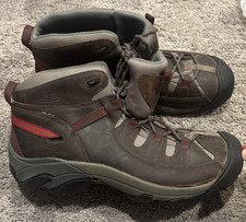 Barely Worn Keen Targhee II Mid Waterproof Hiking Boots Mens 15 Brown 1002387