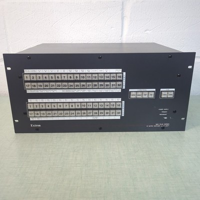 Extron MAV 3232 A32x32 Stereo Audio Matrix SwitcherRack Unit - ungetestet 