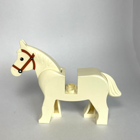 Lego Kingdoms Lion King (cas441) Minifigure + Horse - King's Castle Set 7946-1
