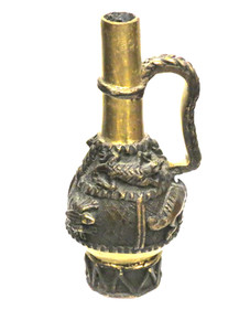 Unusual Vintage Asian Heavy Brass or Bronze Crocodile Lizards Frogs Spiders RARE