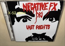 Negative FX and Last Rites CD Taang Rec complete recordings from 2 punk bands