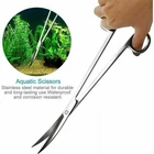 4PC Aquarium Aquascaping Plants Landscaping Tools Kit Set 12in GERMAN STAINLESS]