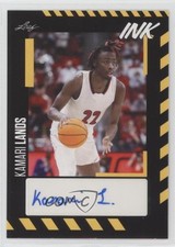 2023-24 Leaf Ink Gold Kamari Lands #BA-KL1 Auto 0ry1