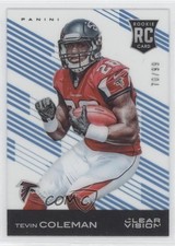 2015 Panini Clear Vision Rookie Blue 70/99 Tevin Coleman #116 1u6