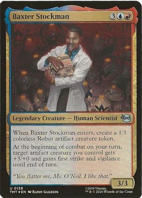 Baxter Stockman U 0139 Teenage Mutant Ninja Turtles MTG Magic The Gathering