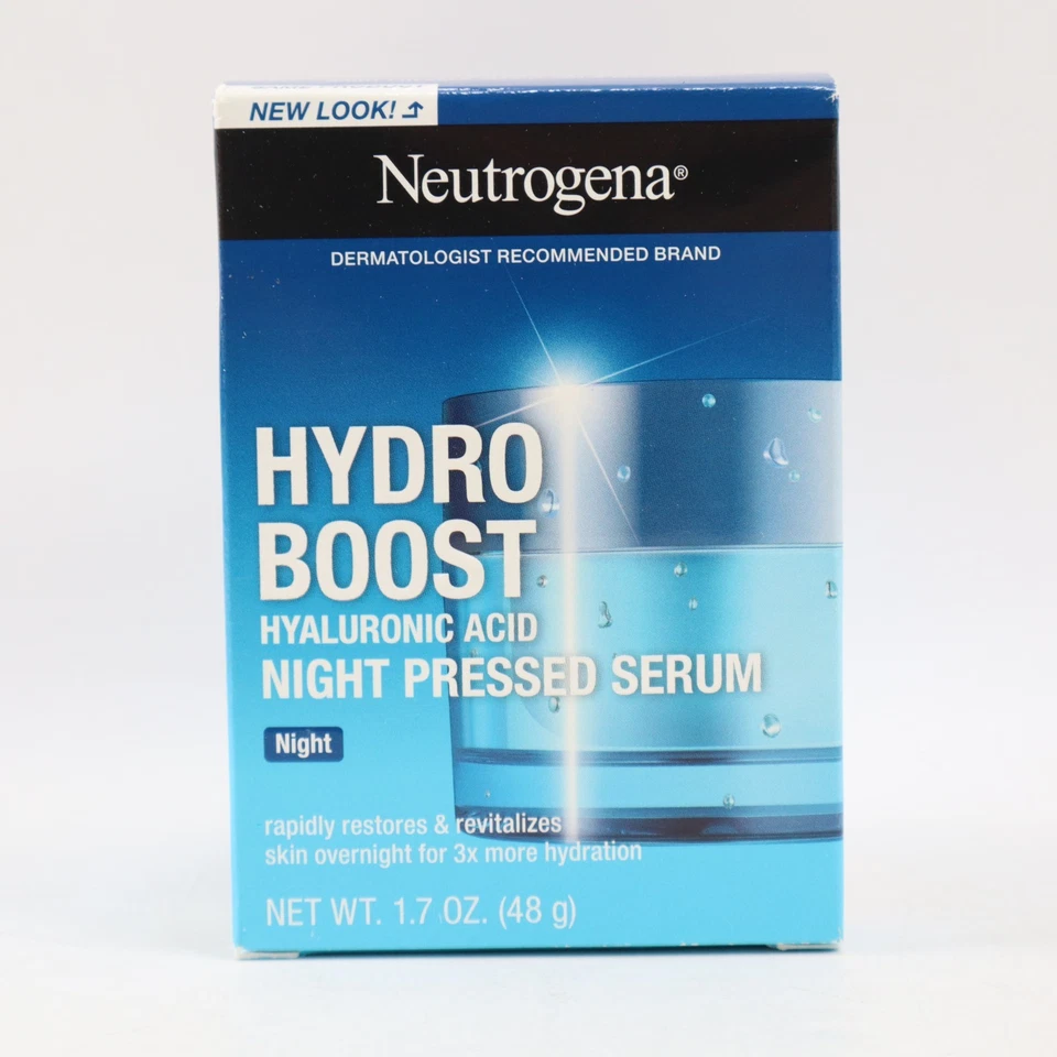 Neutrogena Hydro Boost Hyaluronic Acid Night Pressed Face Serum 1.7 fl oz - Image 2 of 4