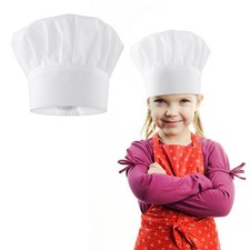 Lusofie Adult Chef Hat Adjustable Black Chef Hats Elastic Kitchen Cooking Cap...
