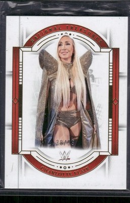 CHARLOTTE FLAIR 2024 PANINI NATIONAL TREASURES WWE BASE CARD #D /99