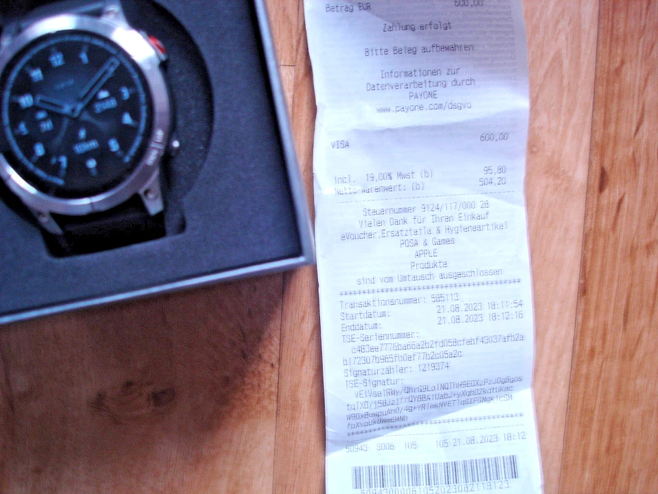 Garmin epix Pro Gen 2 Standard Edition GPS MultiSport Black Slate Gray 47mm - Image 3 of 3