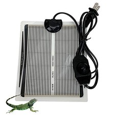 Reptile Heating Pad Temperature Adjustable Terrarium Heat Mat 5W 7.08x5.9 Inch