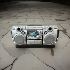 JVC MX-G50 Compact Component System CD + Cassette Player Radio w/Remote TESTED