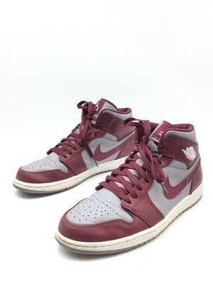 Air Jordan 1 Mid ''Team Red'' Zapatillas Deportivas Hombre T.44,5 US.10,5 UK.9,5