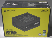 Corsair Rm850X 2024 850W ATX 3.1 Netzteil 80 Plus Gold Vollmodular Schwarz NEU
