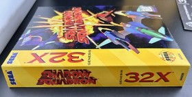 Shadow Squadron (Sega 32X, 1995) In Box with Manual