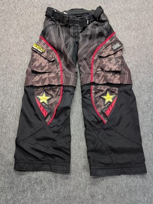 Rockstar Energy Drink Wide Legged Pants & Shorts Combo Youth Sz 20 Answer Racing