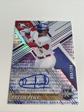 2019 Panini Elite Extra Edition Bryan Pena /100 Auto Dominican Prospect League