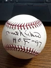 PHIL NIEKRO 6 SIGNED AUTOGRAPHED OML BASEBALL!  Braves, Yankees!  "HOF 97"!