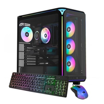 iBUYPOWER Element EXBA7N5702 Gaming Desktop Computer, AMD Ryzen 7 9700F 3.8GHz,