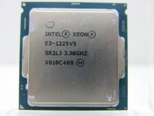 GENUINE Intel Xeon E3-1225 v5 SR2LJ 3.30GHz Quad Core CPU Processor - Tested