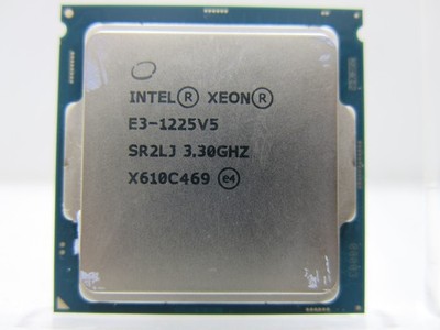 LOT of 2 Genuine Intel Xeon E3-1225 v5 SR2LJ 3.30GHz Quad Core CPU Processor